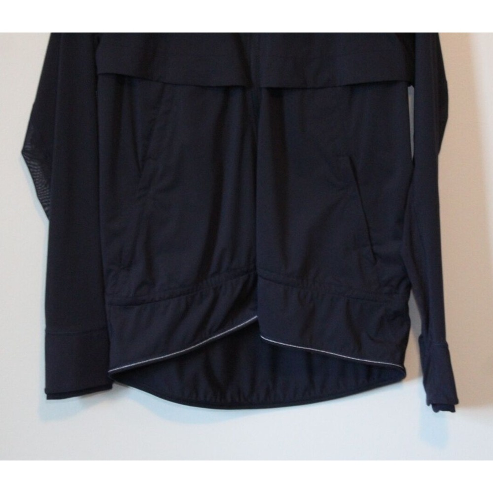 Lululemon Kicking Asphalt Jacket Midnight Navy Blue Full Zip Size 8 Hooded Light - Picture 4 of 16
